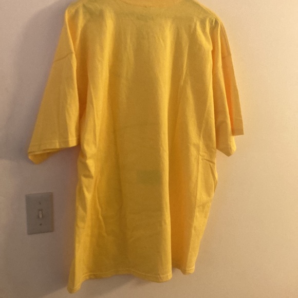 Men’s Mighty Mouse 2XL T-Shirt Costume New Unworn ❤️💛 🐭 100% Cotton - Picture 4 of 7